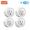 20a Tuya Wifi Smart Plug Socket Us Wireless Outlet With Power Monitor Timer Smart Life App Control Works With Google Home Alexa
