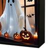 Halloween Ghost Night Light Painting Photo Frame 3D Flame Horror