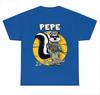 Pepe Le Pew Pew T-shirt Blue T-shirt Short Sleeve All Sizes BL1072