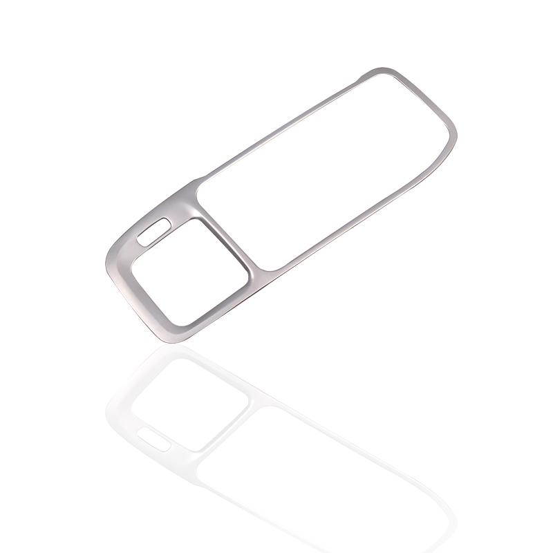 Decorativ pentru cadru de navigare pentru consolă, benzi din oțel inoxidabil, modelare interioară, autocolant 3D pentru Volvo S60