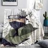 Kakashi Hatake Anime Pattern Flannel Blanket, High Quality Comfortable for All Seasons, Home Decor, Warmth and Comfort, Perfect for Gifts.