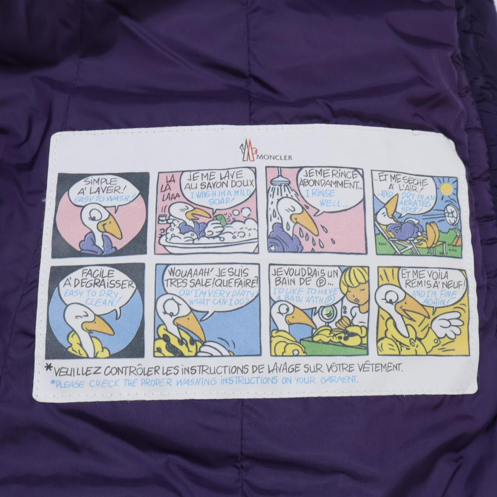 Moncler RILLE Purple Down Jacket Jacket 0 purpleUsed