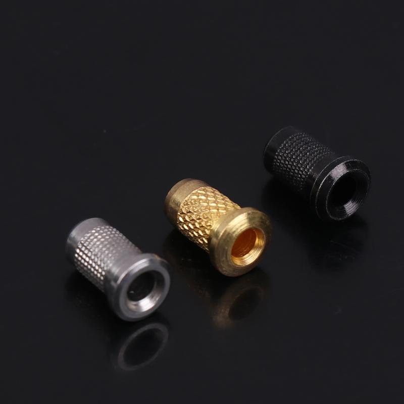 6 Pieces Iron Guitar Through Body String Mounting Ferrules Bushings For Electric Guitar Replacement Parts