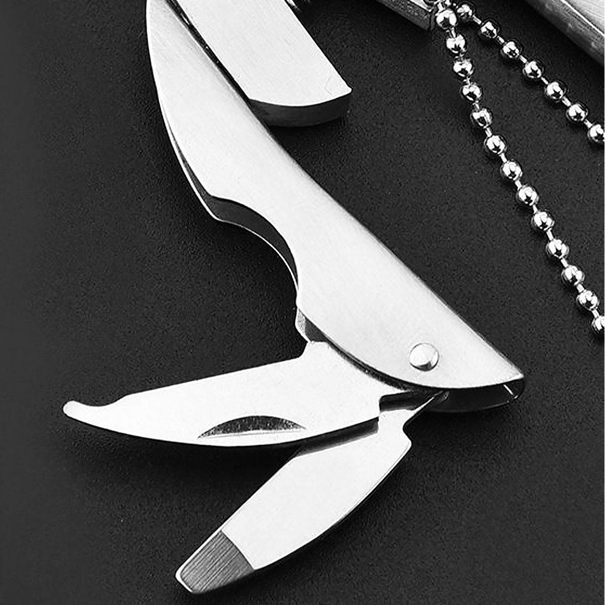6-in-1 Mini Keychain Set Multitool Plier,Multifunctional All In One Keychain,Phillips Screwdriver, Knife, File,Gifts for Men