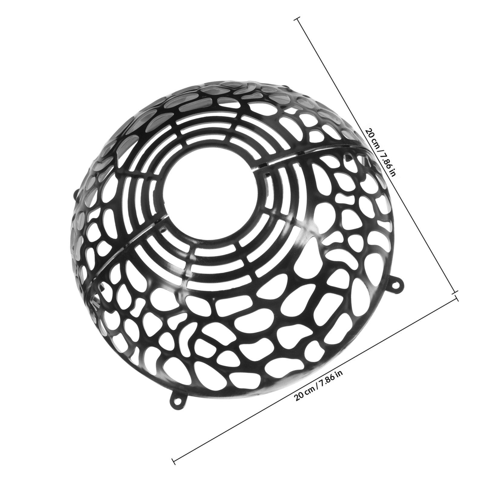 

Clear Phalaenopsis Water Plants Suspension Ball Breathable Floral Soil Air Vent Cover Detachable Plant Soil Protector Indoor