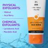 Chemist At Play Exfoliante Facial Suave | Eliminación de Bronceado | Elimina Piel Muerta y Puntos Negros | Piel Suave y Brillo Instantáneo | 100 ml