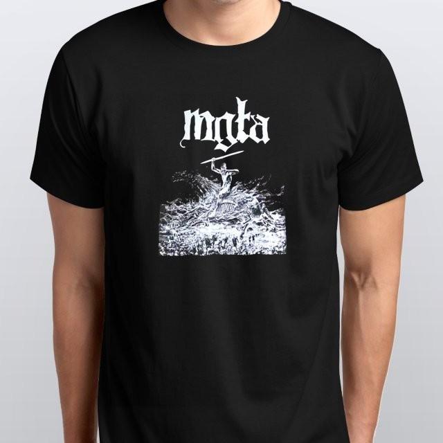 Mgla Age of Excuse Black Metal T-SHIRT colours Black L