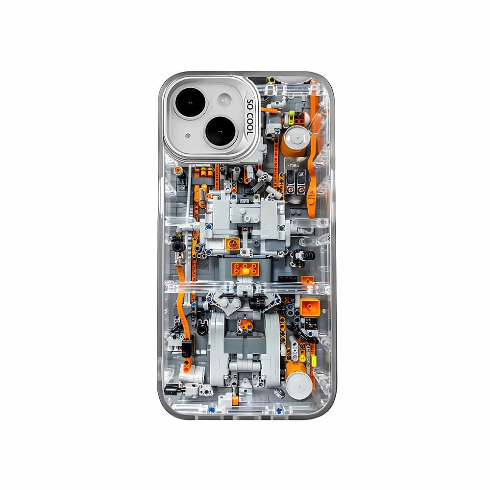 Telefoonhoesje voor iPhone 16 15 14 13 12 11 Pro/ Max/Plus Man en Vrouw Bescherming Hoge Kwaliteit Beschermhoes For iPhone 16E
