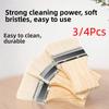 3/4Pcs 2/3/4/5in Flat Paddle Paint Brushes Multipurpose Artist Painting Brushes  for Furniture