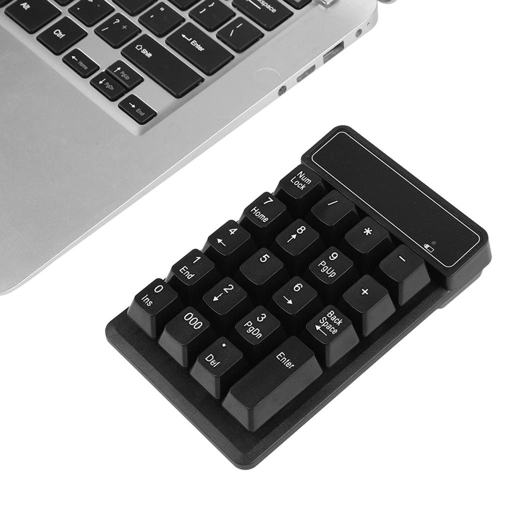 Digital 19 Suspension Keys Comfortable Typing Wireless Numeric Keypad for Touch typing