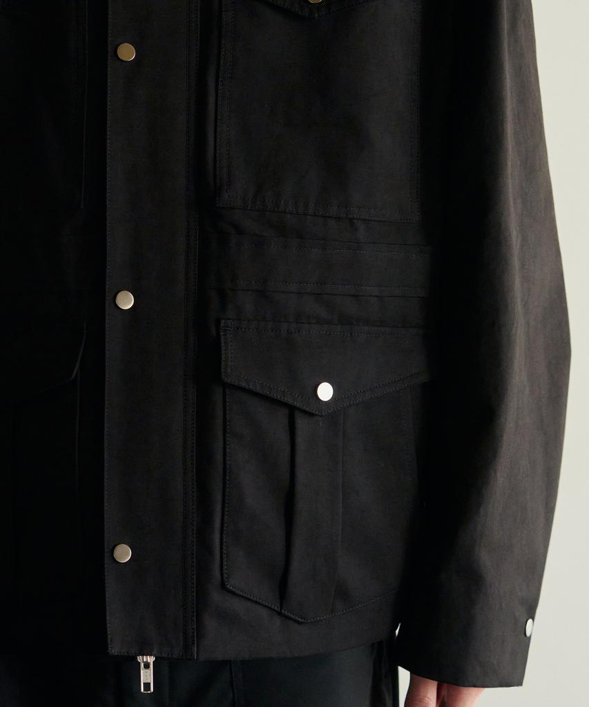 Rotember Spey Panel Hunting Blouson Jacket [Black]