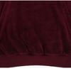 New Balance Velour Long Hoodie Burgundy