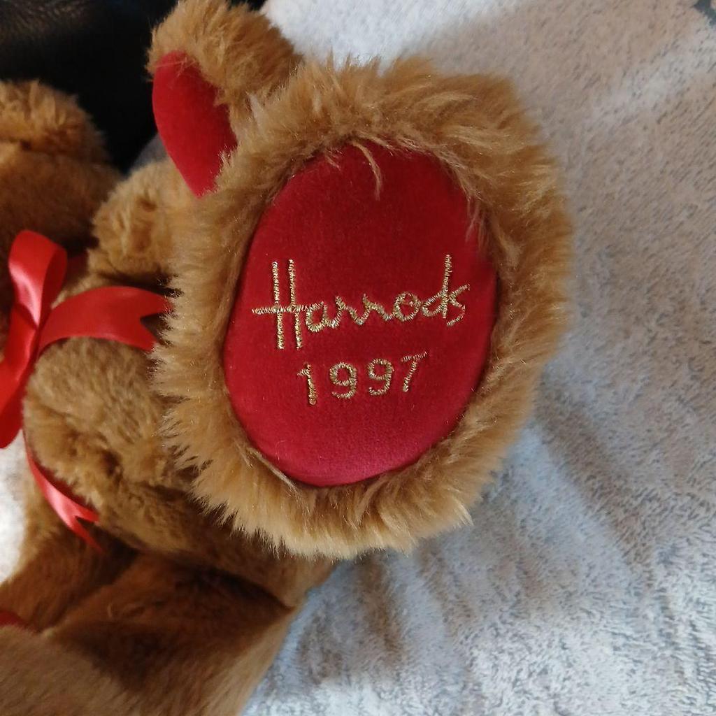 [USED] Harrods Teddy Bear 1997 Price Reduction