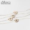 EMANCO Simple Stainless Steel Custom Bracelets for Women Heart Charm Bracelet Friendship Bracelet Jewellery