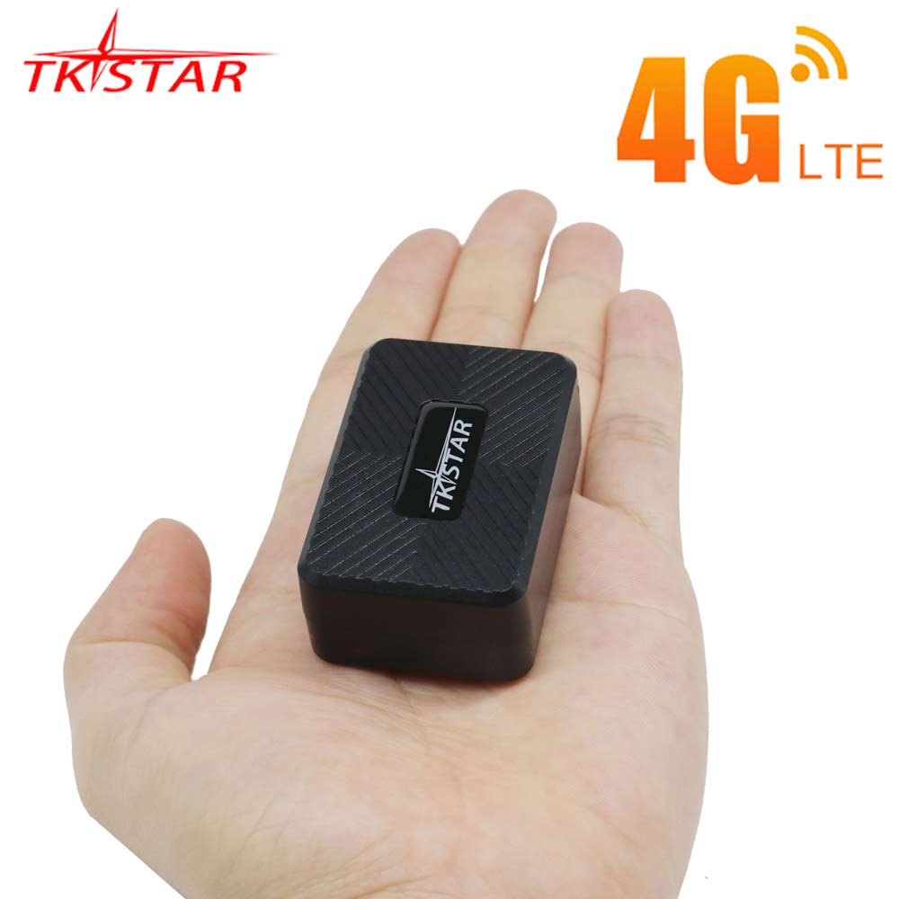 Tk913 Car Tracker 2G 4G Mini GPS Tracker Car 1500mAh TKSTAR 4G GPS Tracker Locator 2G 4G Magnet Free APP Vehicle GPS PK TK905