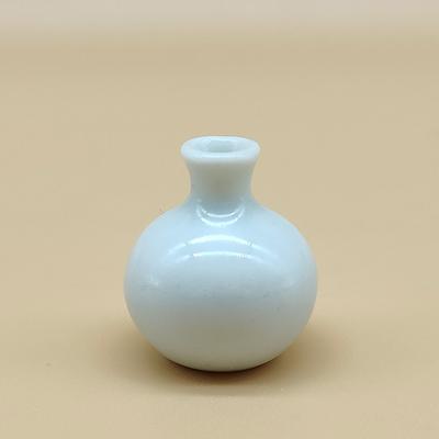 Casa delle Bambole 1/12 Mini Barattoli Vaso Ceramica Colorata Vintage Modello Casa Bambole Decorazione Soggiorno Giocattolo Ornamento Paesaggio Micro Scena Prop