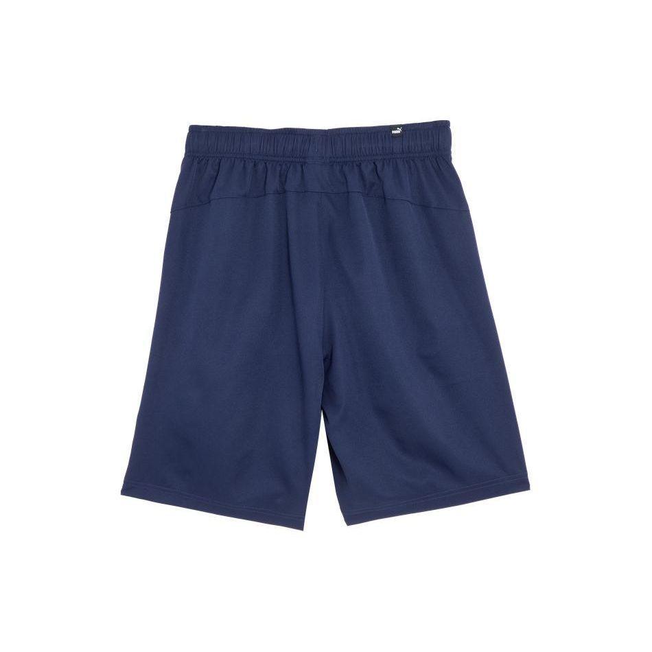 Puma Elastic Waist Mid Rise Printed Logo Casual Shorts Men Shorts Blue 848712-06