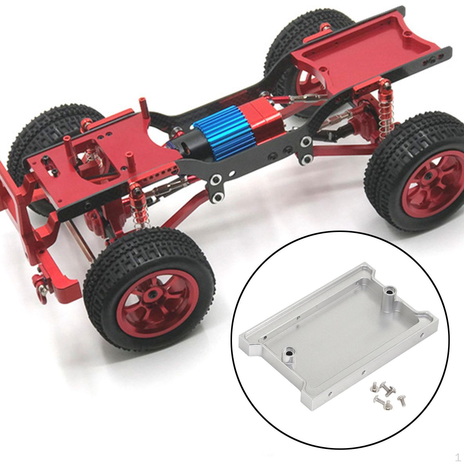 

Металева задня панель Модифіковані аксесуари Заміна, Модернізовані деталі задньої панелі для 1/12 MN99S для скелелазіння срібний