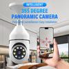 Bulb Surveillance Camera Full Color Night Vision Automatic Human Tracking Zoom Indoor Security Monitor Wifi Camera Smart Home