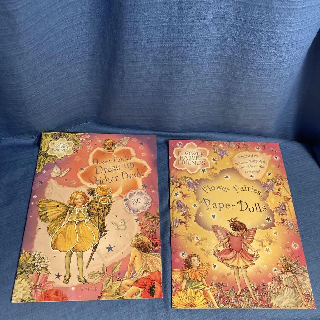 [USED] Must-see Flower Fairies Friends Paper Dolls and More