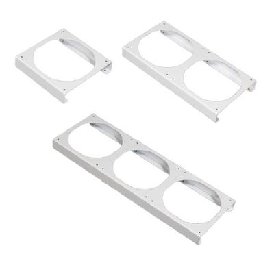 Professional 12cm Fan Mounting Risers Zinc Alloy Construction 25mm Height Increase For Advanced PC Cooling Solution