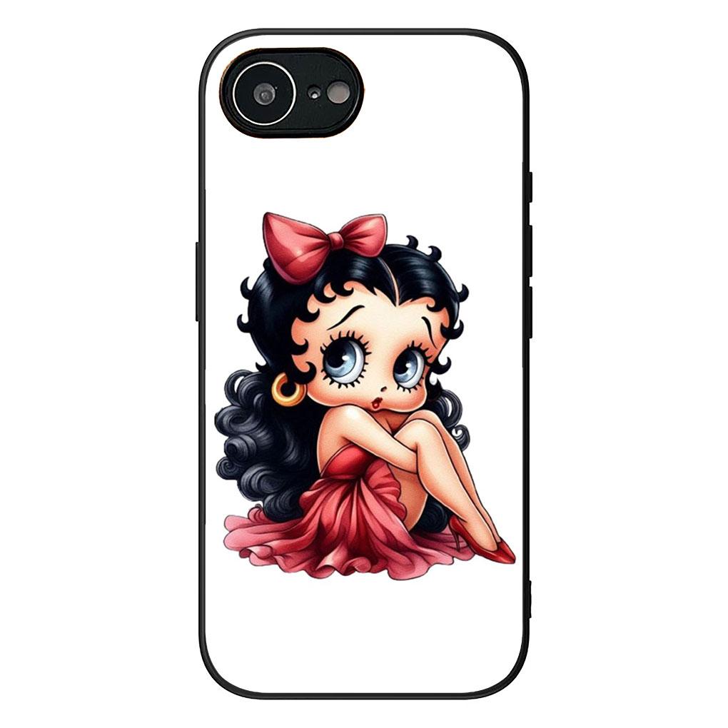 

Cover for Motorola Moto G86 G14 G35 G34 G45 G55 G64 G75 G85 G24 G15 G54 G57 Power Phone Case Comics B-Bettys Anime B-Boops Motorola Moto G55