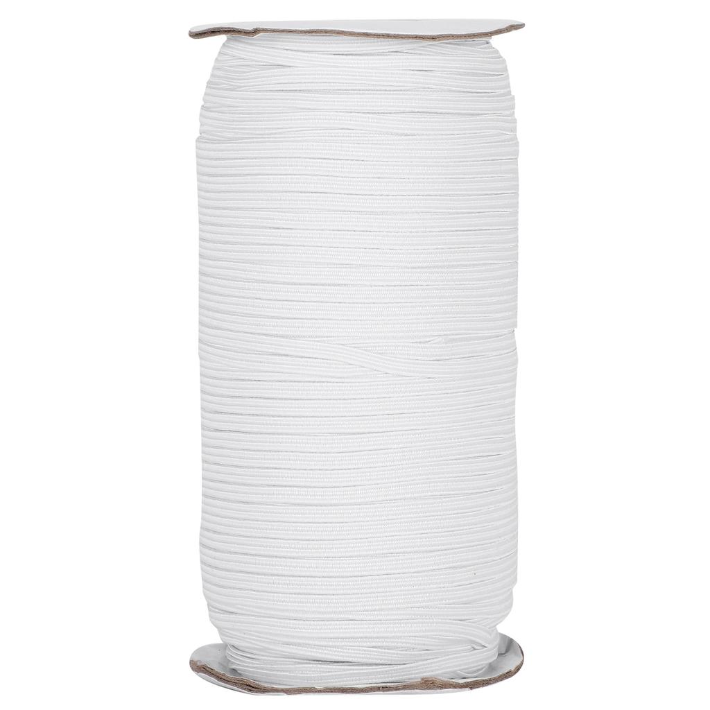 Elastic Band DIY Strap Rope High Elasticity Clothing Sewing Embroidery Supplies 180MWhite