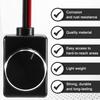 Avrpqiwy Universal 12/24V Low Voltage PMM LED Dimmer Switch with Metal Knob, LED RV Light, Indoor Ceiling Light, Vehicle Truck