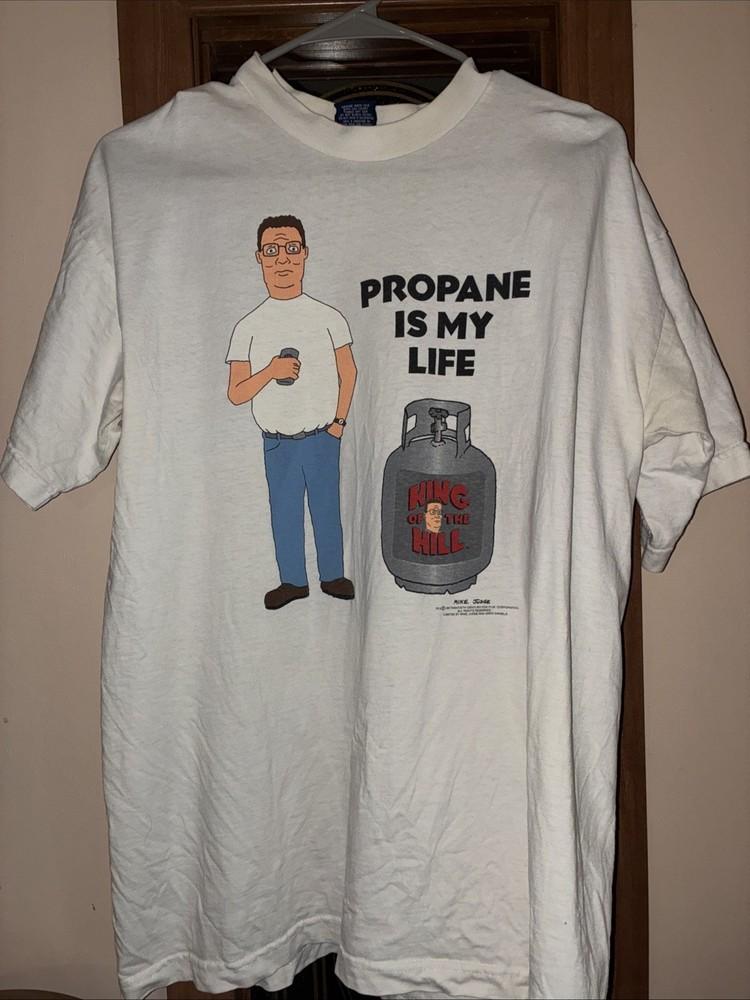 King of the Hill Propane Is My Life Shirt Unisex S-5XL Reprint MQ595 Unisex T-Shirt XXXXL
