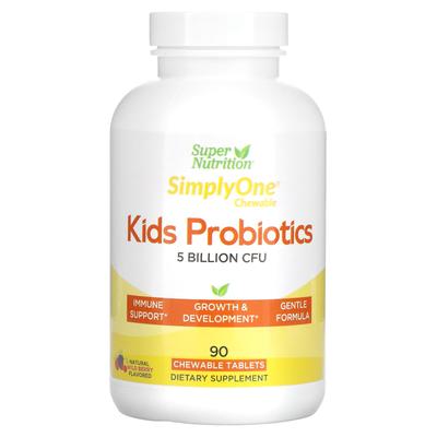 Kinder Probiotikum, Waldbeeren-Geschmack, 5 Milliarden KBE, 90 Kautabletten