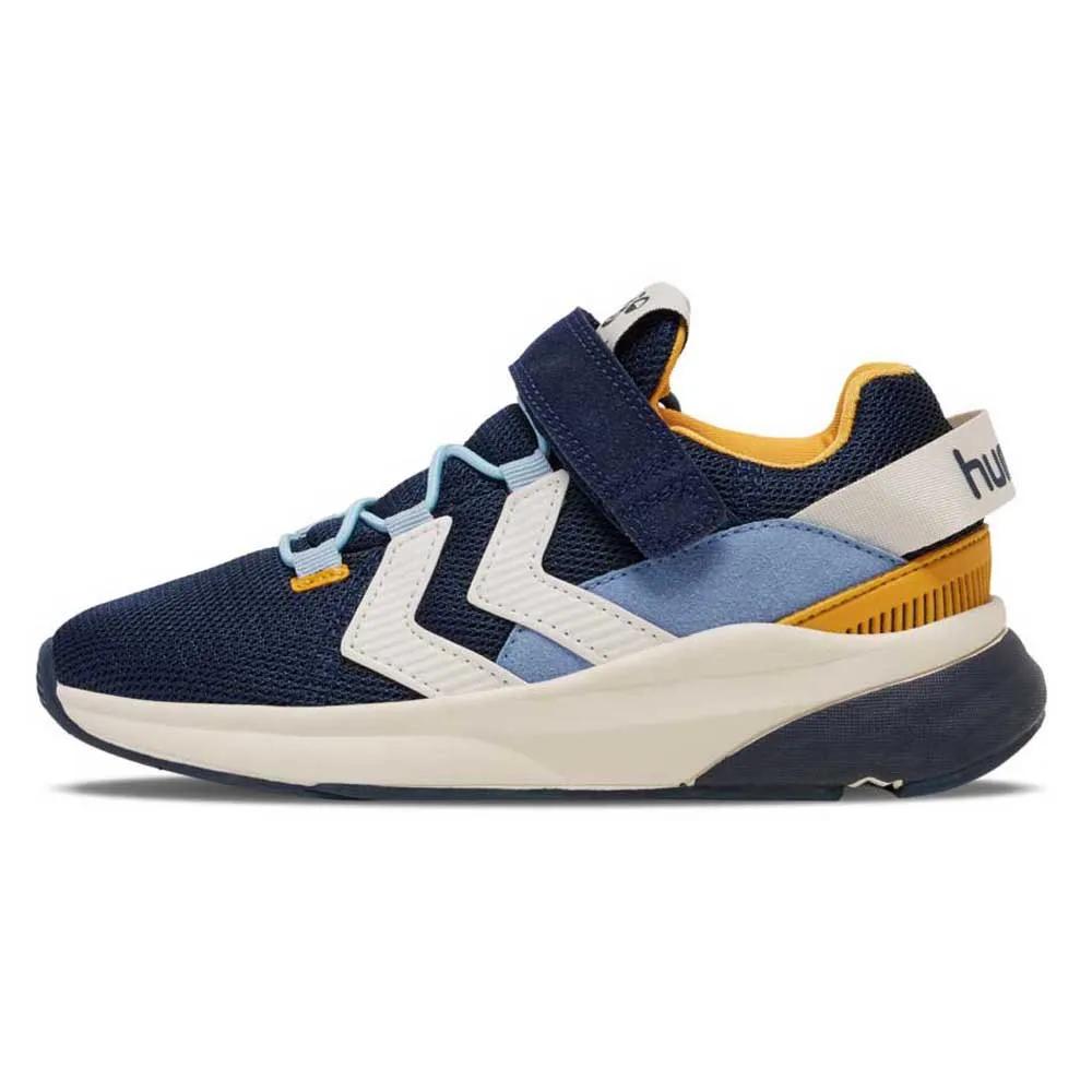 Hummel reach 300 recycled sneakers blue