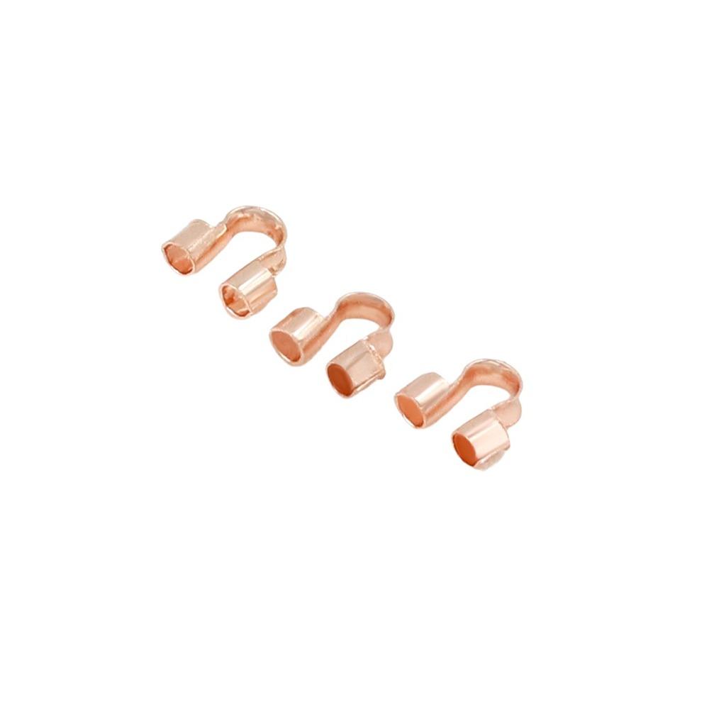 100Pcs U Shape Wire Guards for Jewelry Making Copper Connector for Jewelry DIY Accessories