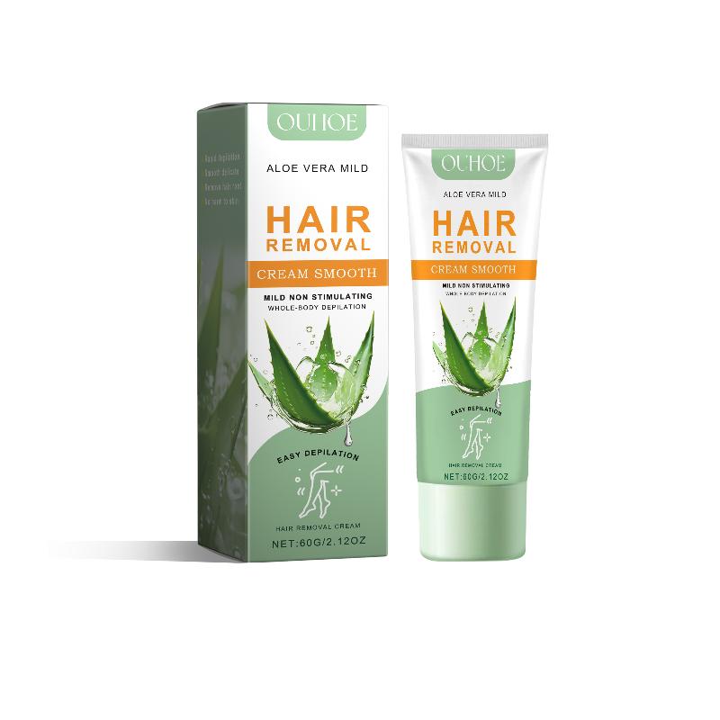 Effective Hair Removal Cream for Sensitive Skin Body Legs Underarms Gentle Moisturizing Formula Painless for Daily Care