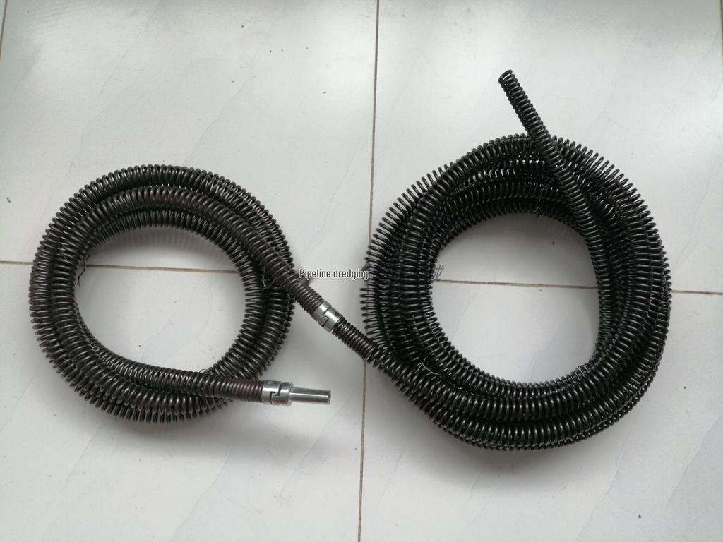 Elektryczny przepychacz do rur - elastyczna sprężyna 16 mm do rur