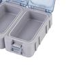 Fishing Lure Box PP Multiple Combinations Luminous Water Resistant Fishing Tackle Storage Box Transparent Window for Camping