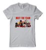Free Personalisation Meet The Team Fortress Gaming Adult And Kids T-Shirt