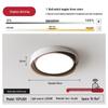 Modern Nordic LED Ceiling Light - Minimalist Round Design for Master Bedroom