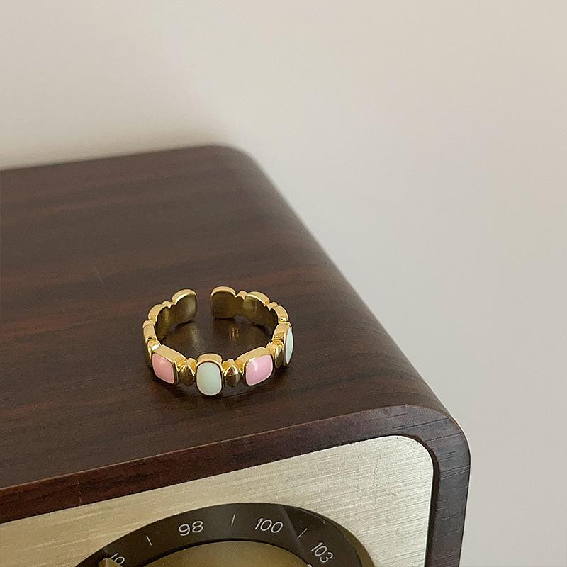 Light Luxury High-End Shell Flower Butterfly Open Ring Female Simple Niche Design Personalized Versatile Ring Ring