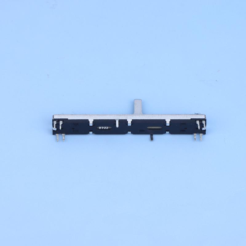 1Pcs 75Mm Straight Slide Potentiometer 8Pins A103 Double Fader A10K Soundcraft Efx8 Fader A10Kx2 A20Kx2 A50Kx2 B10Kx2 A103 A203