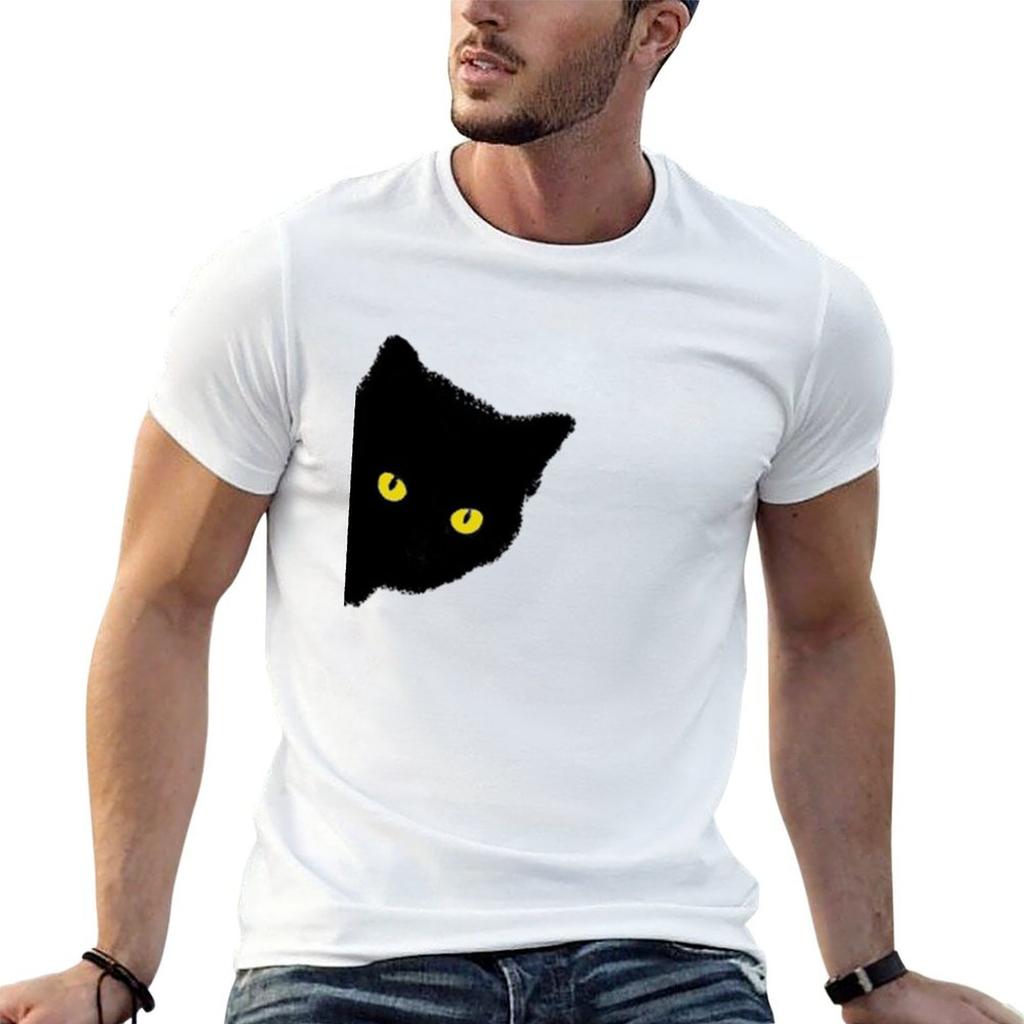 Black Cat Tshirt Unisex T Shirt Summer Cotton Tshirt 100 T Shirts Designer Tshirt