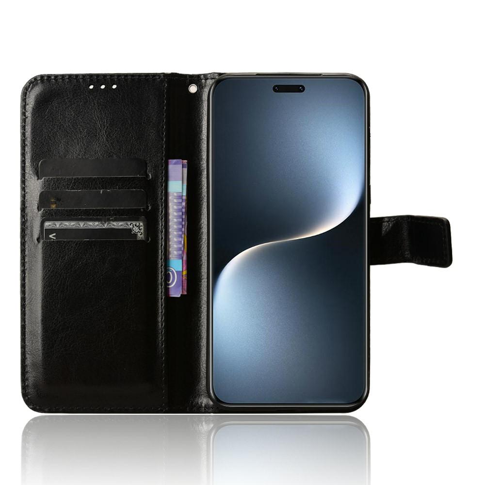 Pour Honor Magic7 Pro 5G Étui Texture Cuir Cheval Fou PU Housse Portefeuille Téléphone