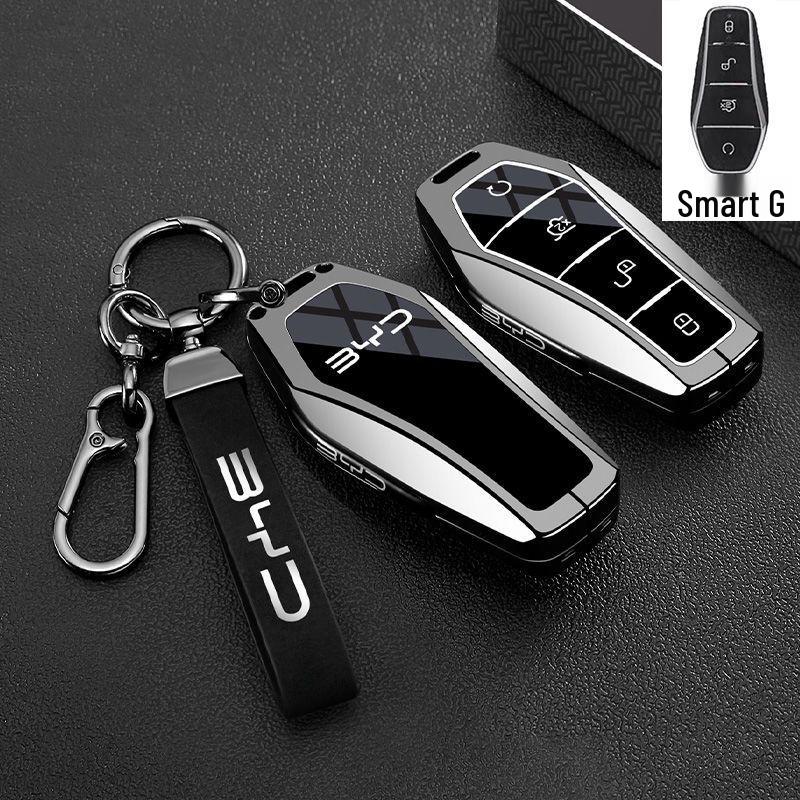 BYD Han DMi Key Case Compatible with Tang Yuan, EV, Song Pro, Qin Plus, Seagull L, Dolphin.