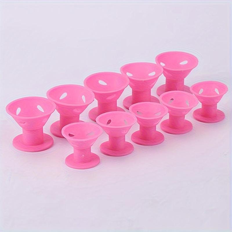 10/20PCS Mushroom Bell Curler Sleeping Curl Perm Free Curl Artifact Heatless Hair Roller Curler