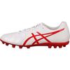 Ds Light Series Round Toe Lace-Up Ag (Rubber Short Studs) Soccer Shoes Men Soccer Shoes White Red 1103A032-102