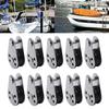 Industrial Grades Nonrust Steel Nylon Pulley Camping Gear Pulley For Sailboats Flagpole And Outdoor Equipment