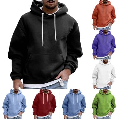Unisex Loose Casual Fleece Pocket Hoodies - Available In Stock