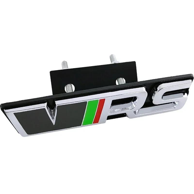 Alloy Sticker for Skoda VRS Logo Karoq 2 A7 Octavia Yeti Fabia 1 Kodiaq Tour RS Superb Rapid Car Front Grille Logo Trunk Emblem  QN8