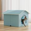 Cat Cooling House Enclosed Pet Shelter ChewResistant Ice Nesting Dog Cat Cool Hideout Portable Sleeping Cave AllSeason Retreat