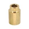 Hot And Cold Water Brass Tap Extension G1/2 Thread Connector Standardized Size