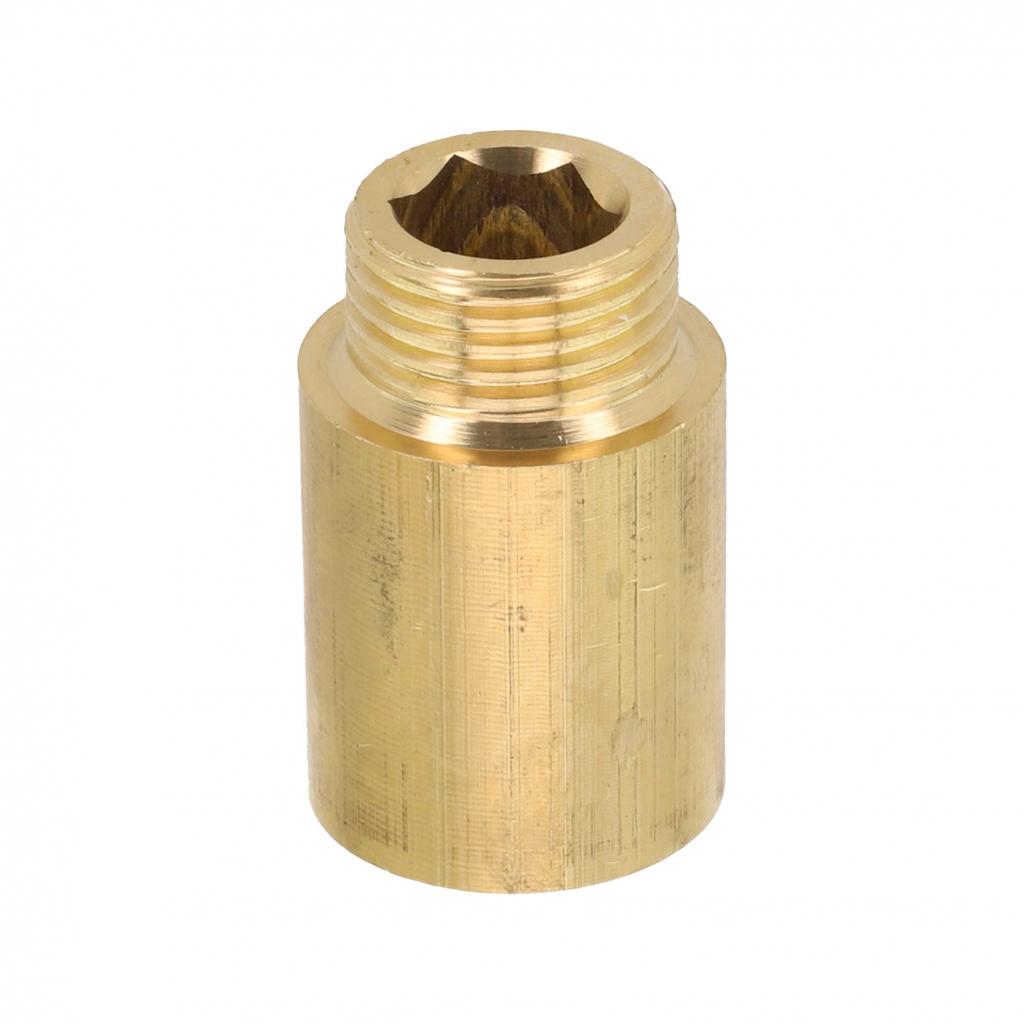 Hot And Cold Water Brass Tap Extension G1/2 Thread Connector Standardized Size